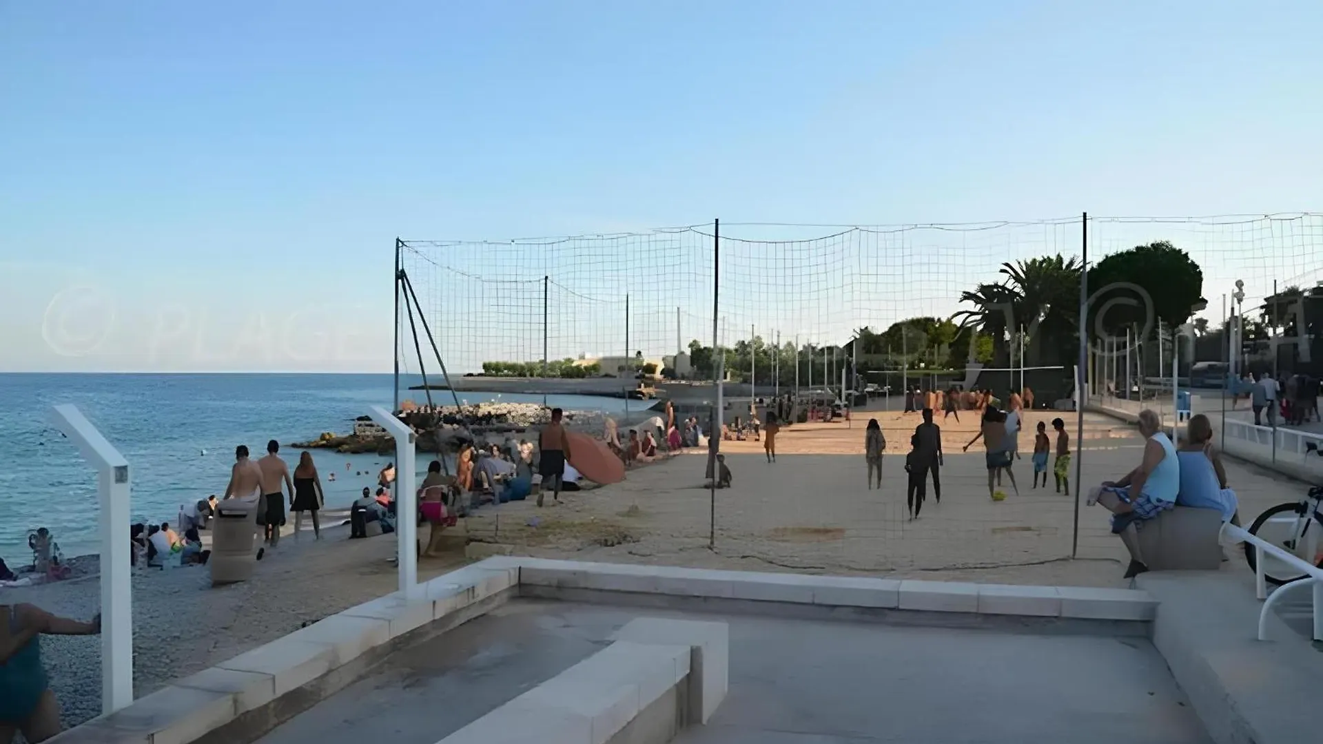 Nice Beach Promenade